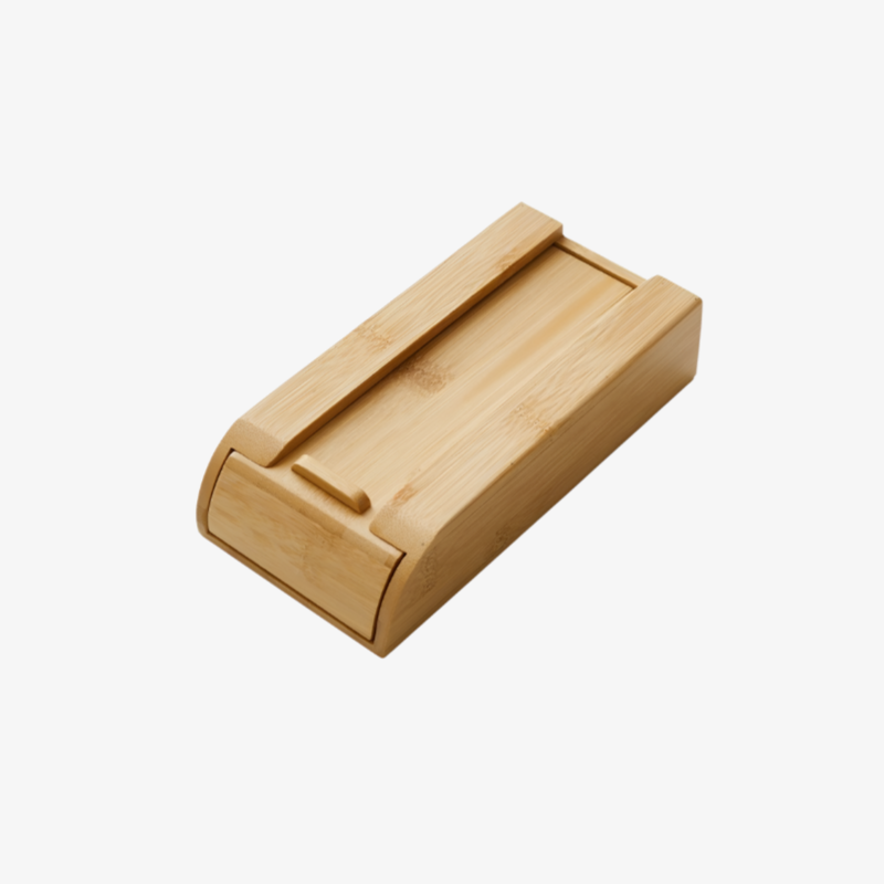 木製のクリエイティブな引き出し式小箱、雑貨用、オフィスの机下引き出しボックス、収納アーティファクト、目に見えないペン収納ボックス