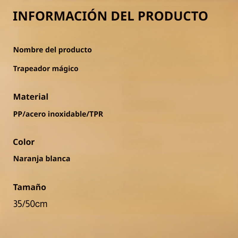 Escoba doble cara con puntos para limpiar agua