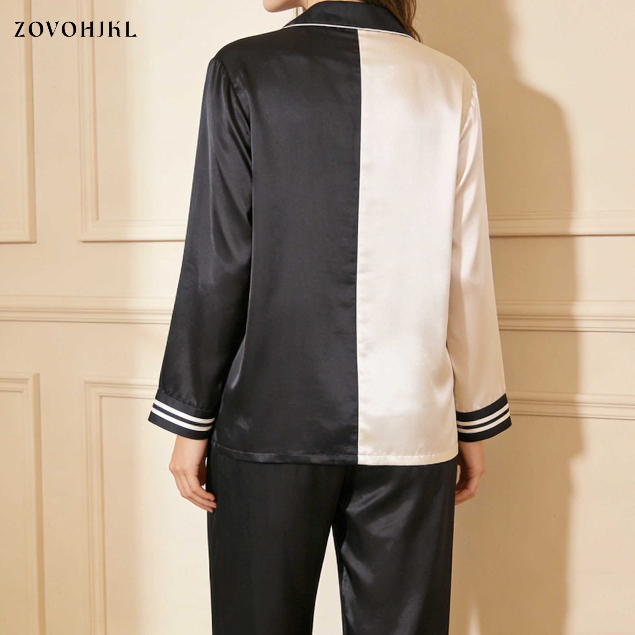 純棉家居睡衣套裝正面展示