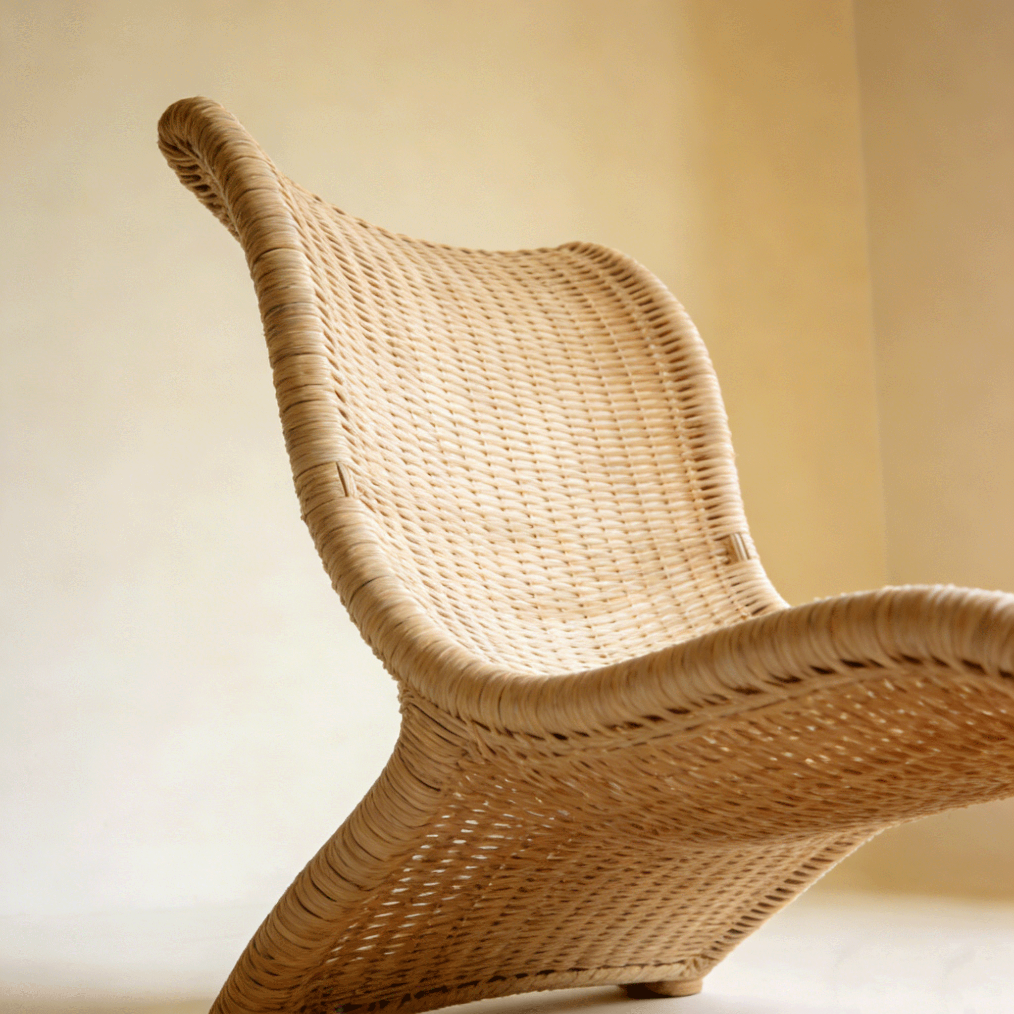 เก้าอี้หวายแพ็คคู่ดีไซน์สวยสำหรับบ้าน