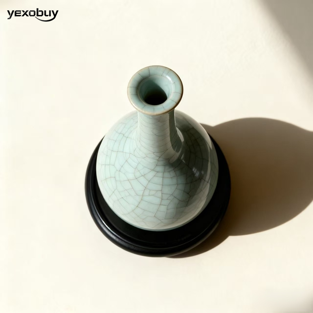 셀라돈 크랙클 꽃병