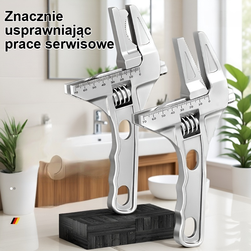 klucz nastawny do rury spustowej klimatyzacji