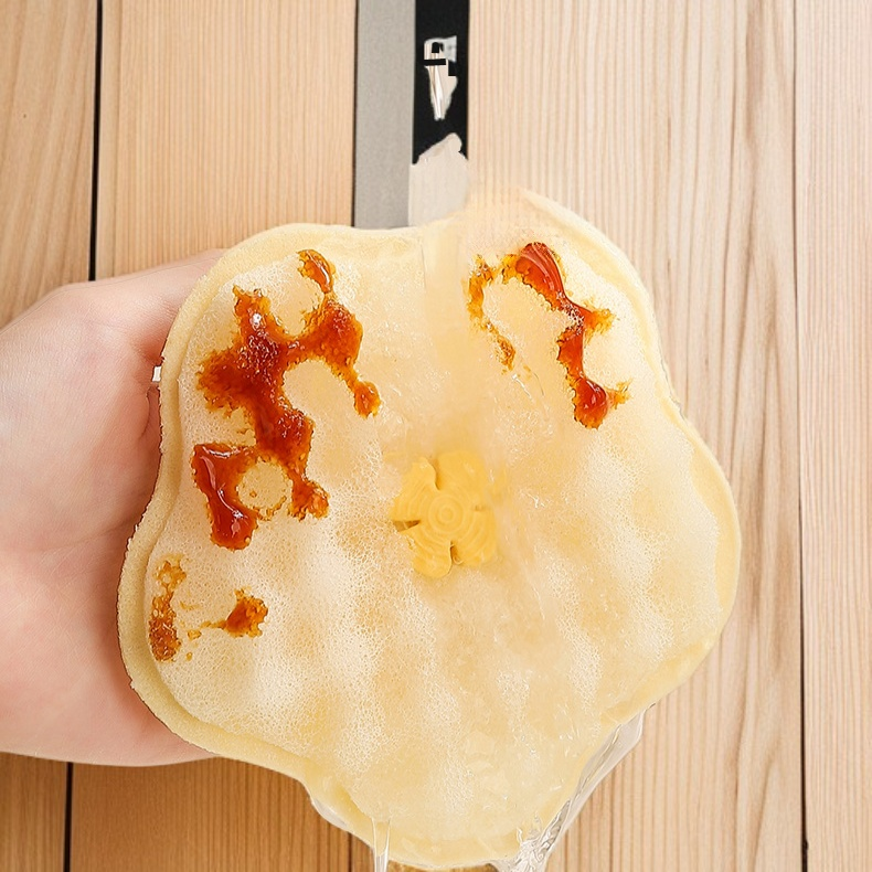 Esponja de limpieza para platos, elimina la grasa y la suciedad, no deja residuos de aceite