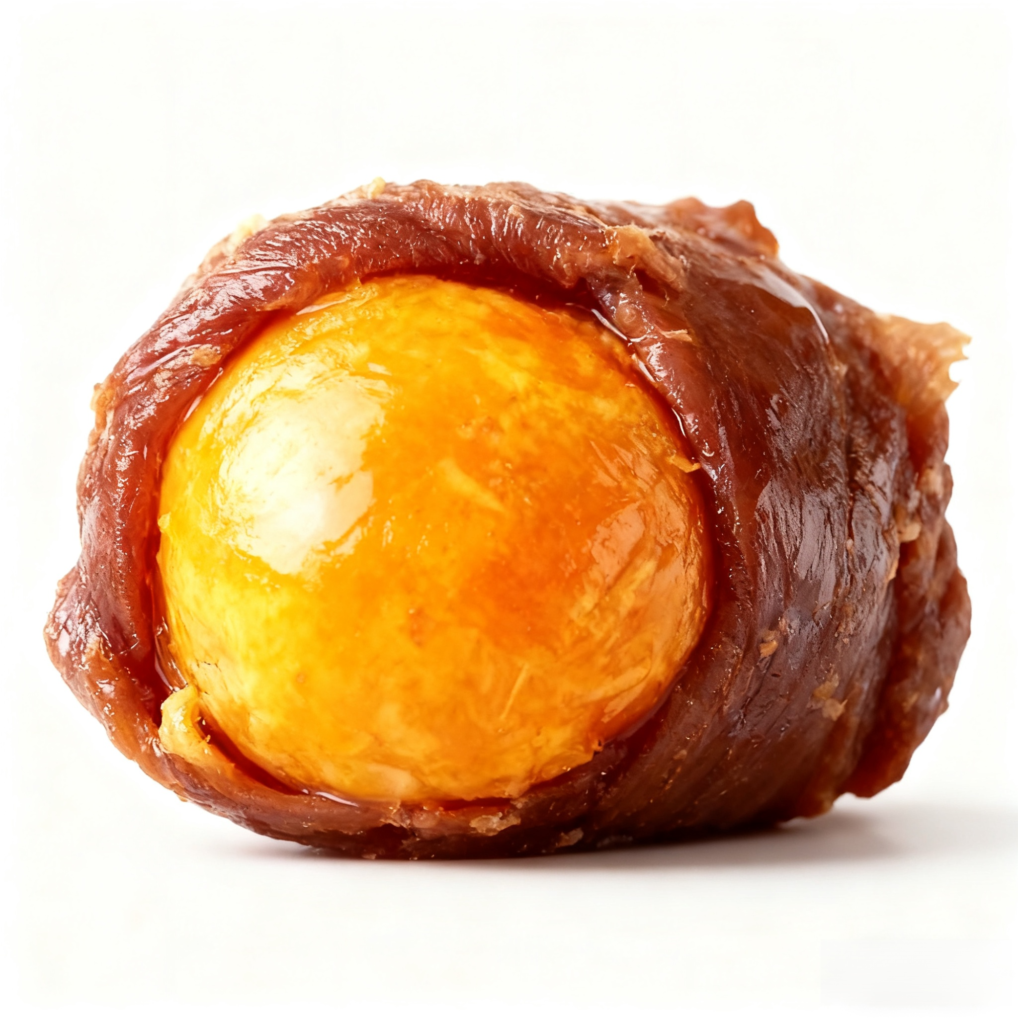 Duck Wrapped Egg Snack