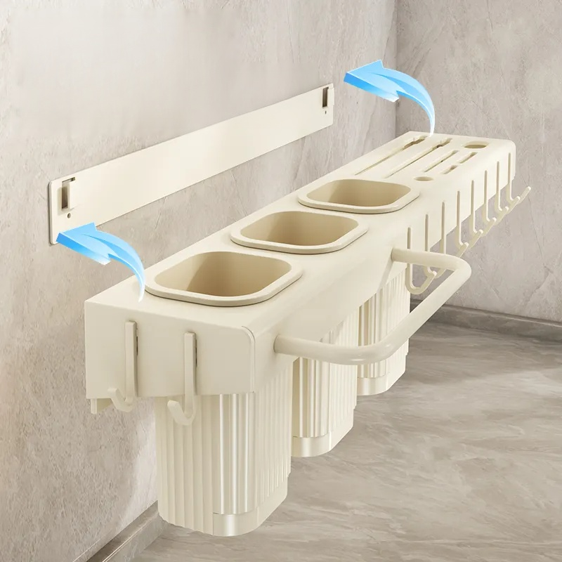 Kitchen wall-mounted knife rack
