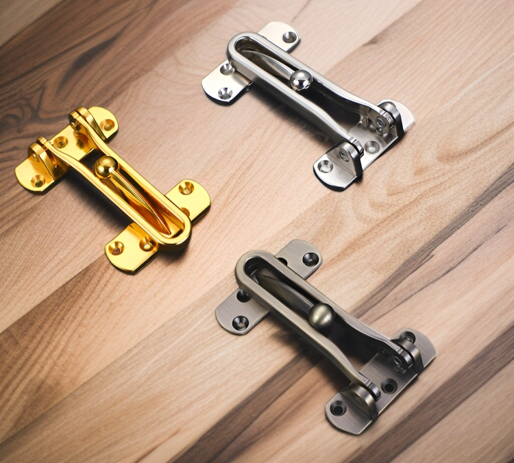 防犯対策に最適な室内用安全ボルトロック