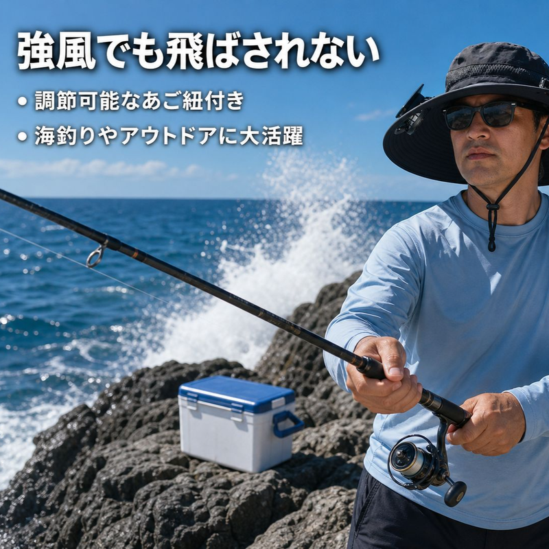 ソーラーファン付きサンバイザー