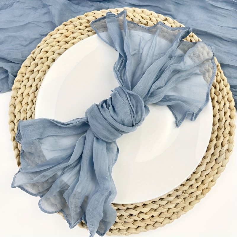 Square crepe placemats