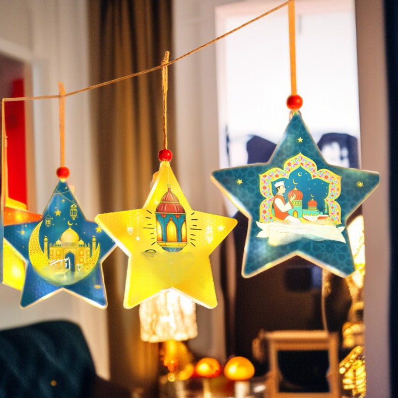 달빛 성 LED 조명 스트링