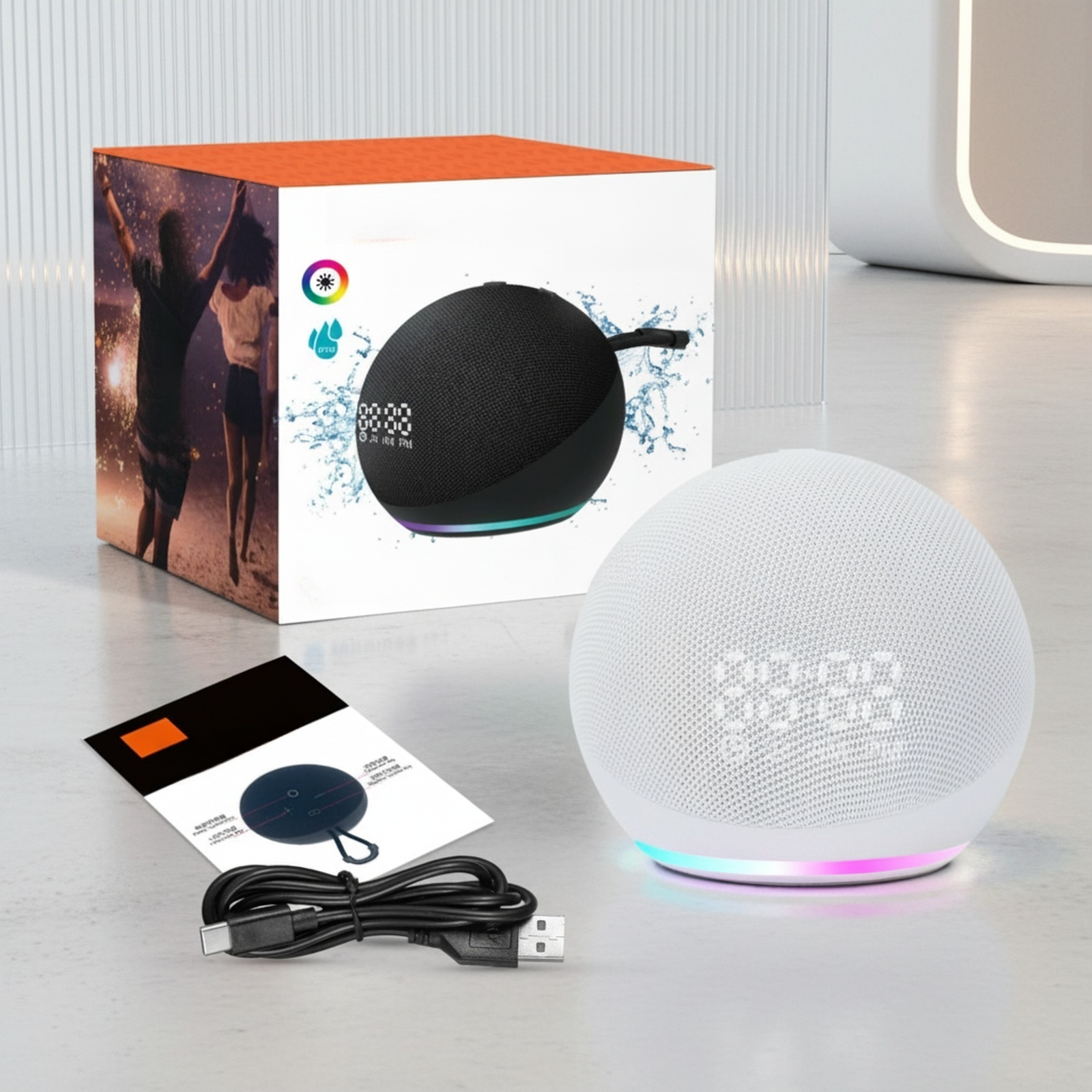 Kompakter Bluetooth-Lautsprecher im eleganten Design
