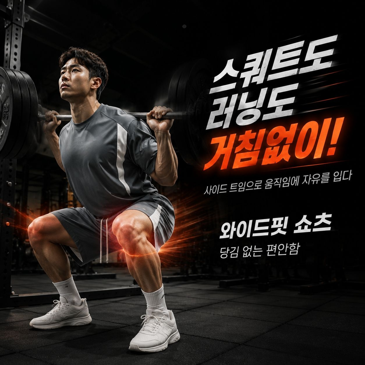 남성 루즈핏 반팔 티셔츠 투피스 캐주얼 스포츠 세트