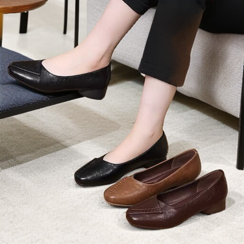 엄마 컴포트 소프트 로퍼 펌프스 단화 엄마신발 소프트 로퍼