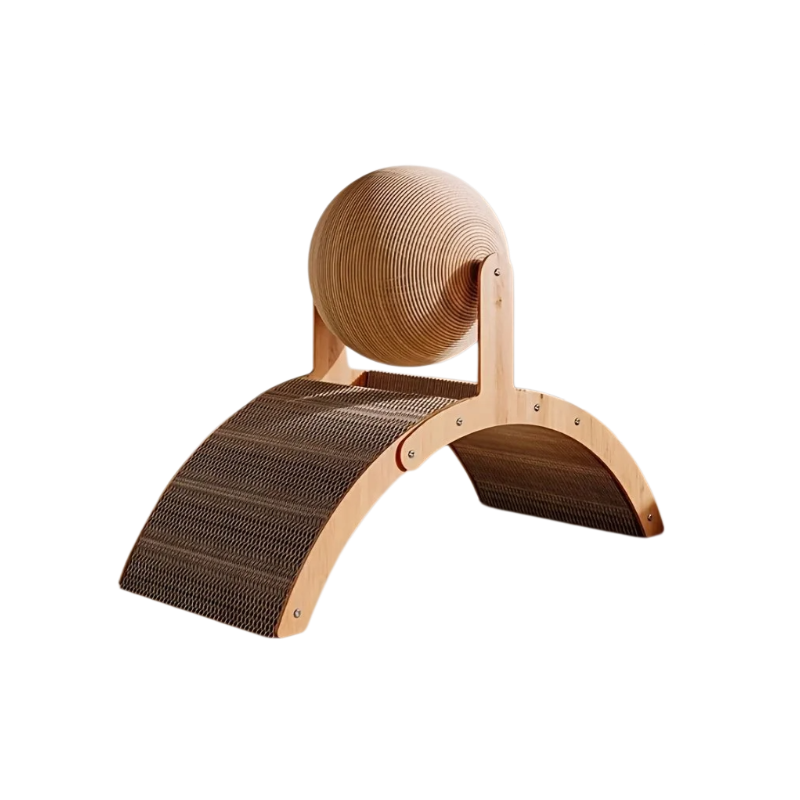 Kratzbrett aus Wellpappe für Katzen