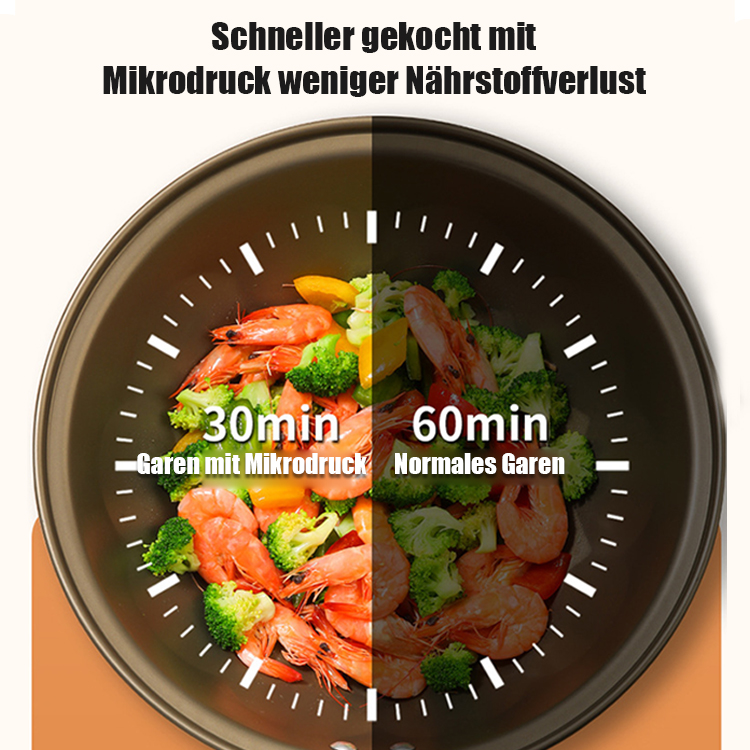 Titan-Mikrodruck-Keramik-Antihaft-Gesundheitstopf