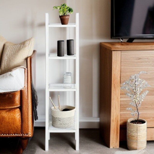 거실 바닥 사다리꼴 선반 