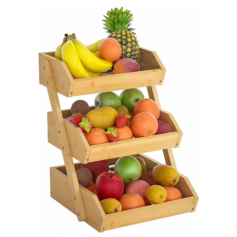 3층 접을 수 있는 저장 브래킷