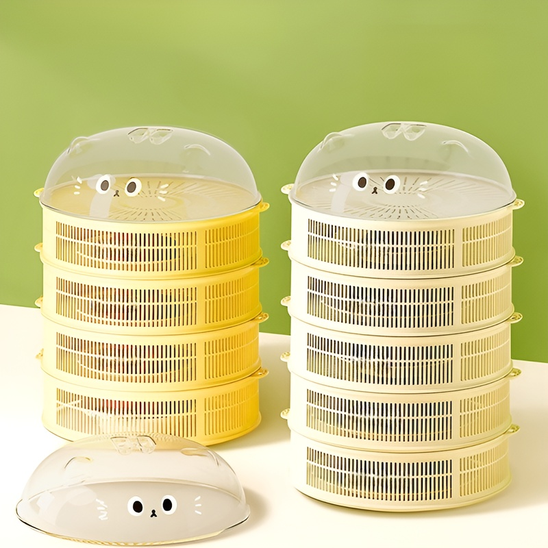 다층 수납 선반 먼지커버