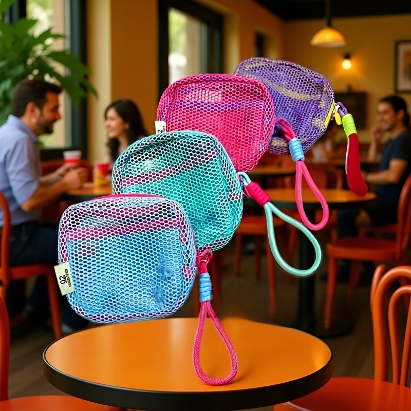 Dopamin mini hálós utazó kozmetikai tároló táska