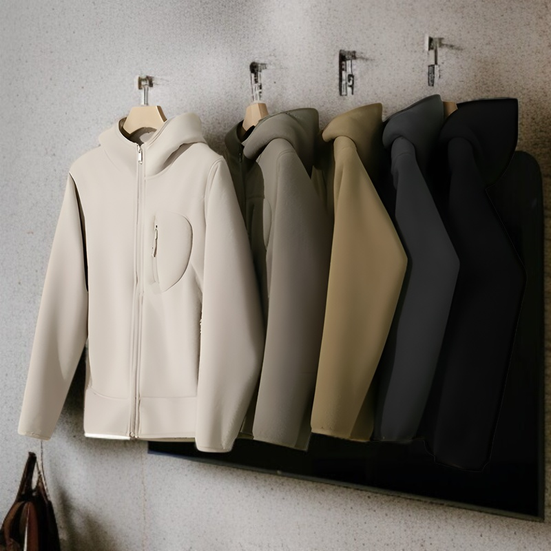 헤비 보온 코트 디테일 사진