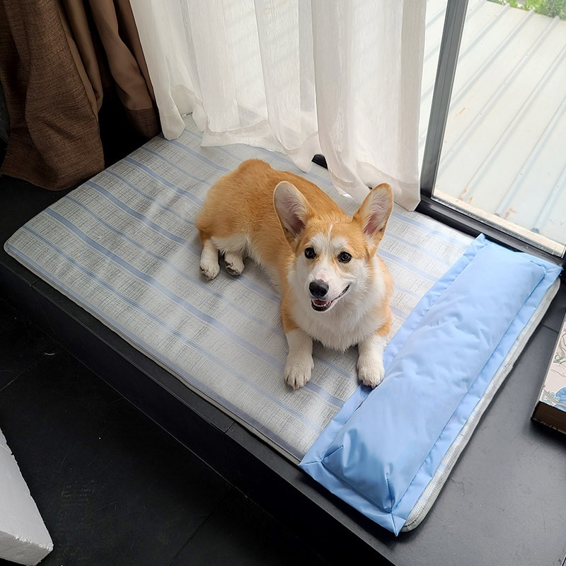 夏用犬猫用冷却マット／ベッド