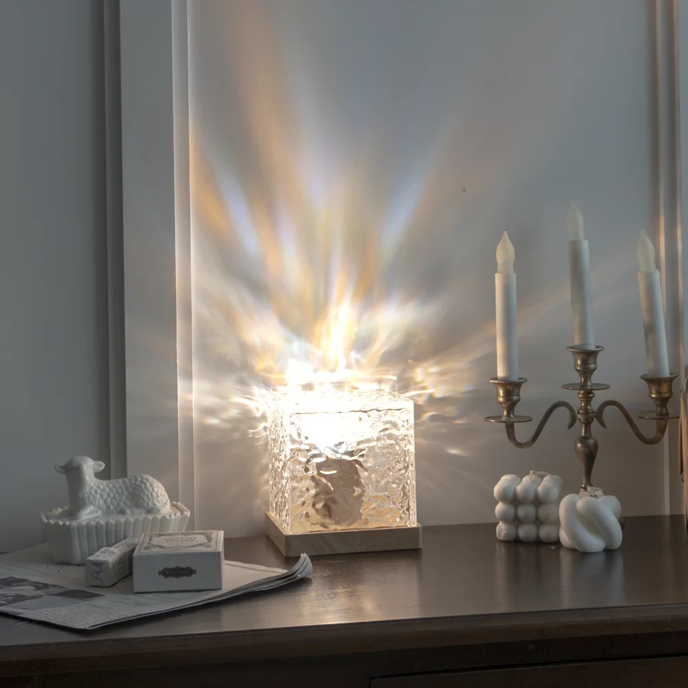 Dekorative Kristallbeleuchtung