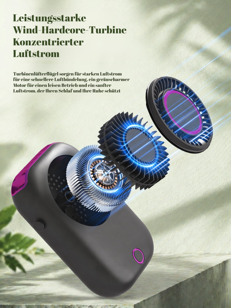 Modernes Design tragbarer Ventilator für Outdoor