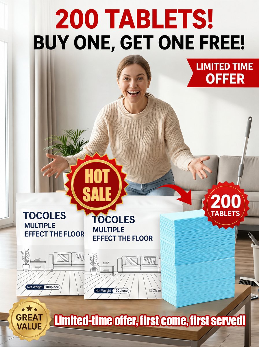 Multifunctional Home Cleaning Tablet