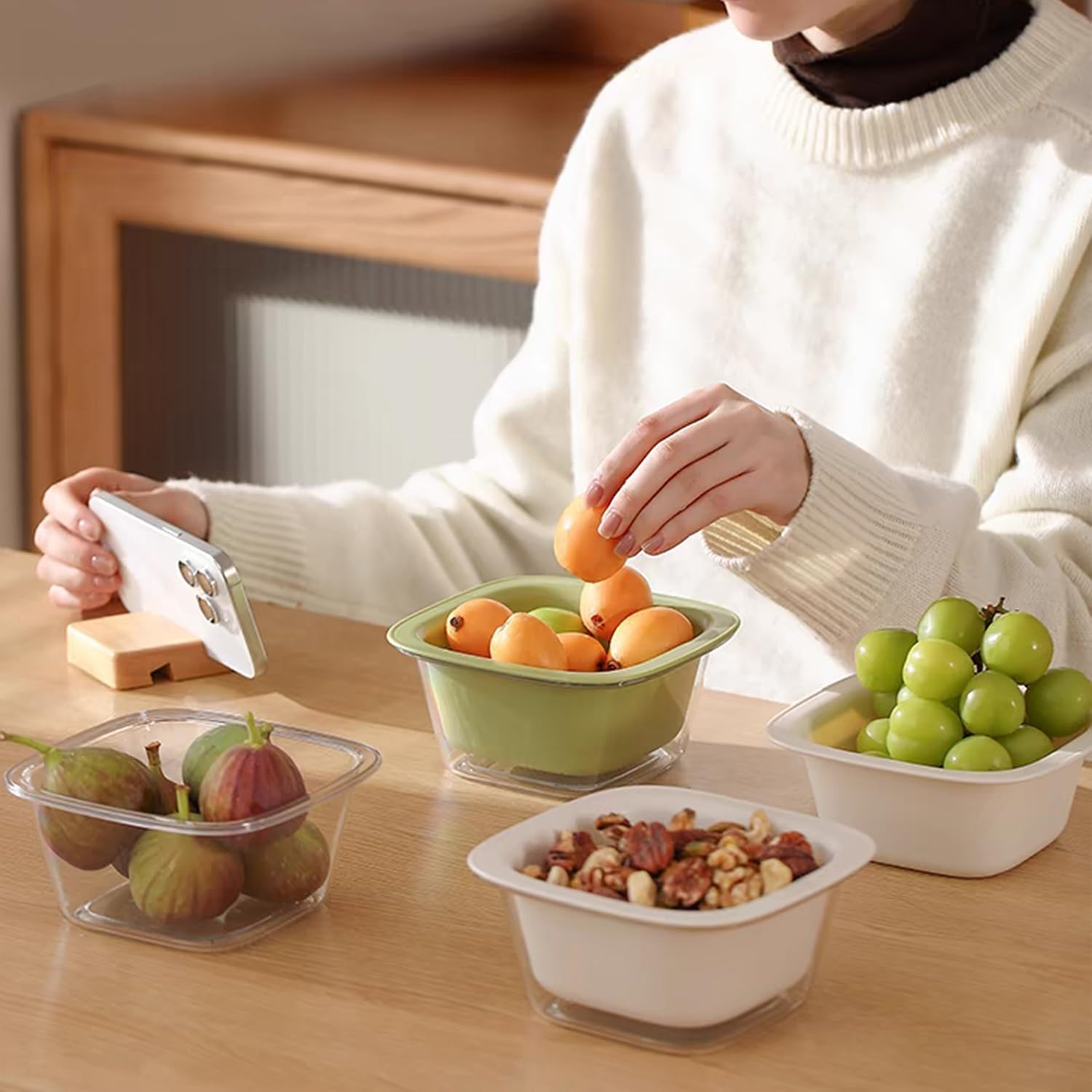 キッチン用厚手水切りトレイ・収納バスケット