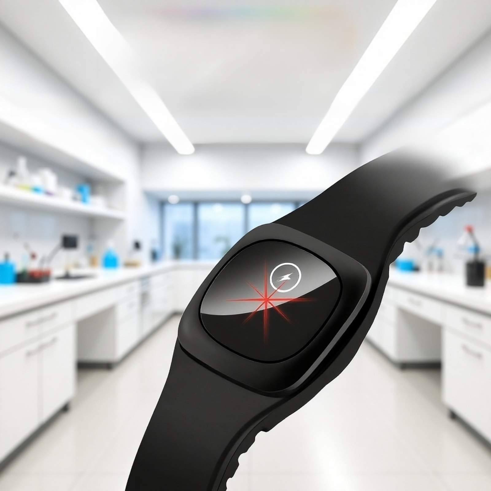 ة تصميم يشبه الساعة الذكية إزالة تلقائية مع تنبيه مضيء