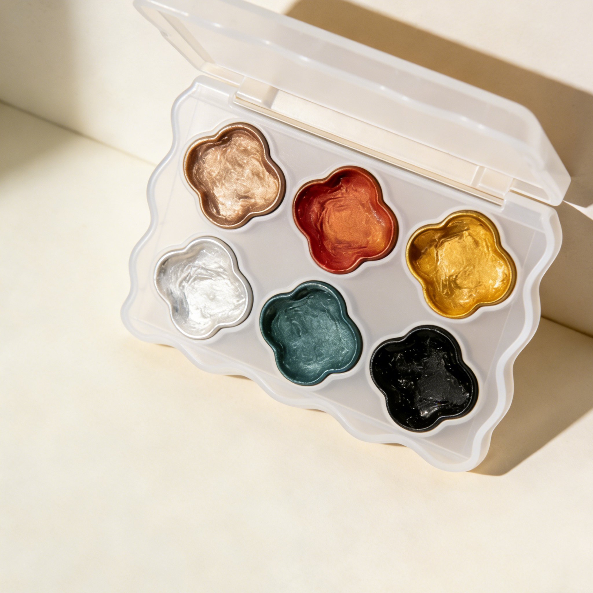 カラフルな6色ペイントセット内容