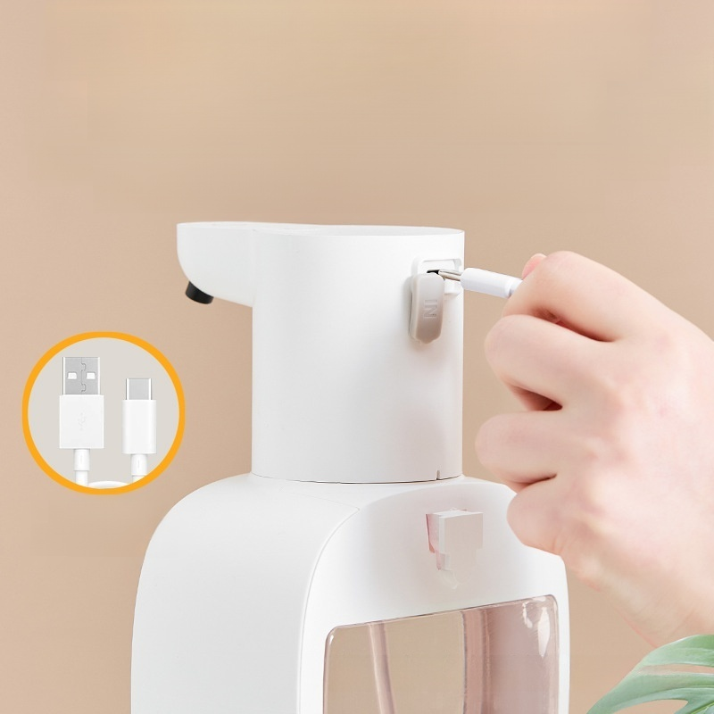 Automatic hand sanitizer produces foam, wall mounted intelligent sensor