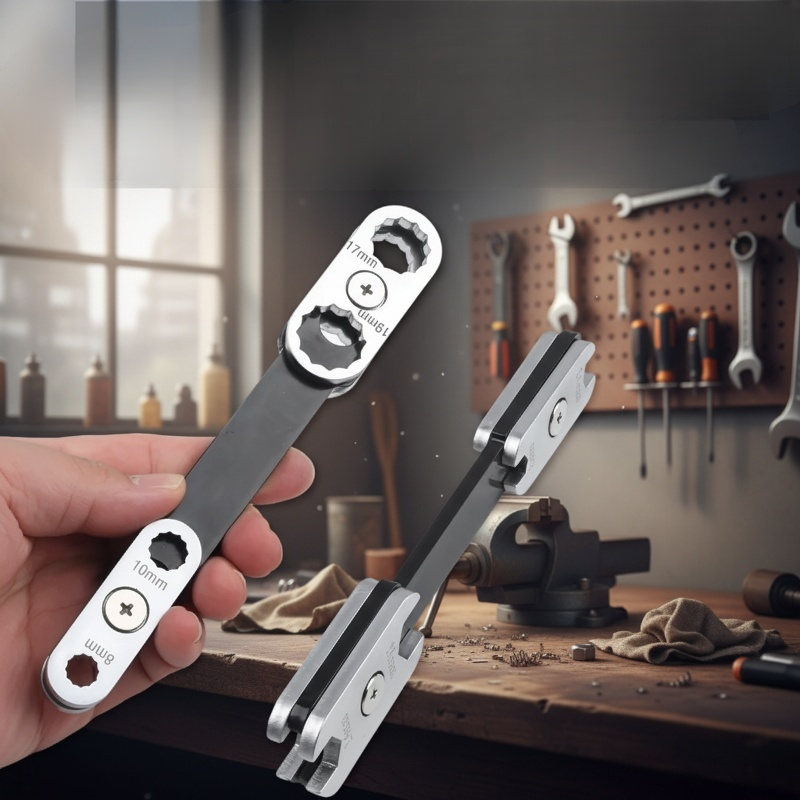 매화양용스패너 팔인원 회전식 오픈 조절 공구세트 매화양용렌치