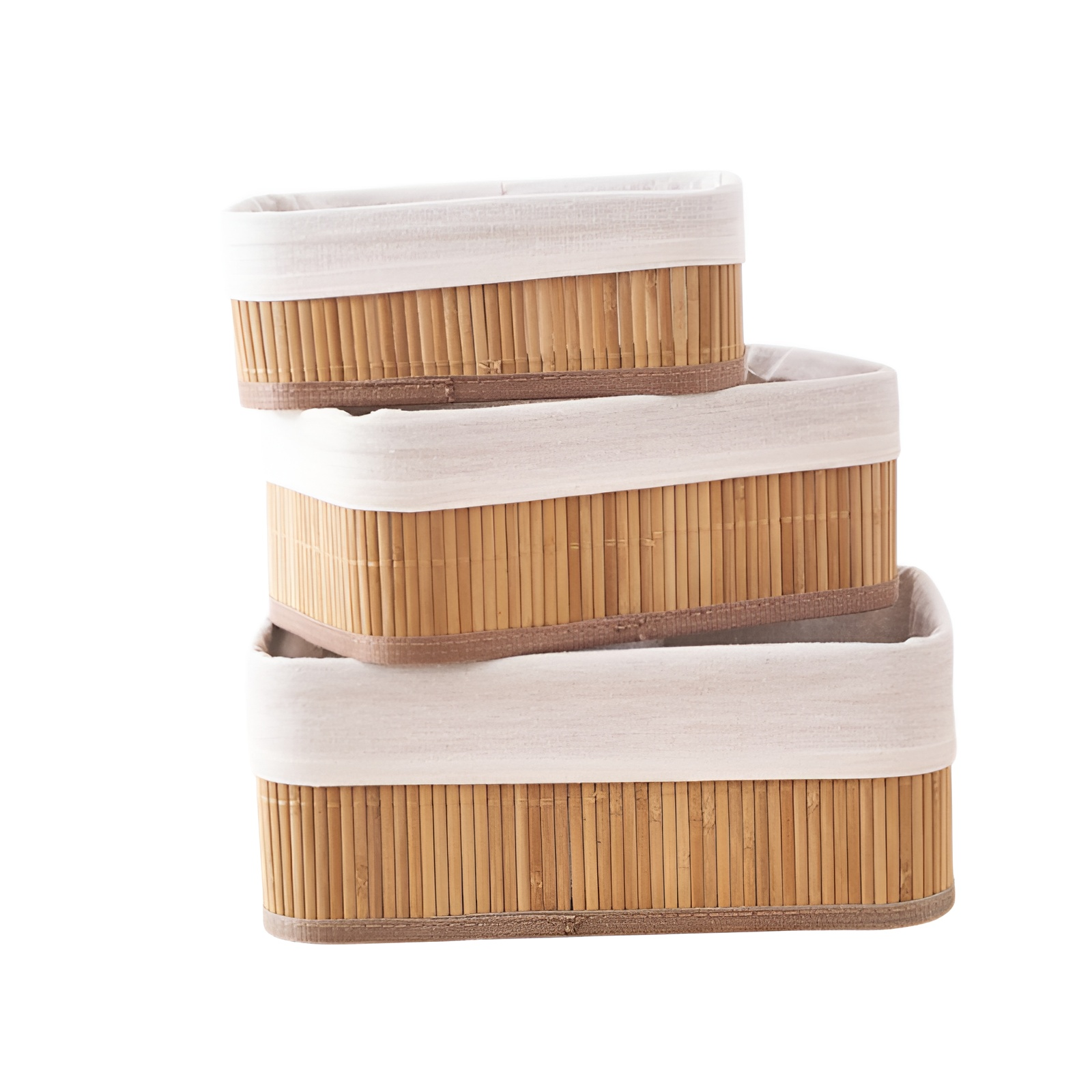 Woven Bamboo Storage Basket