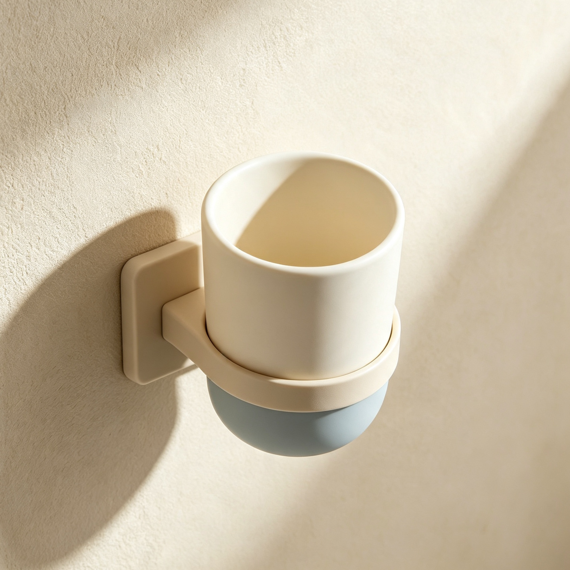 Wall-mounted bathroom wash cups (5 pieces)