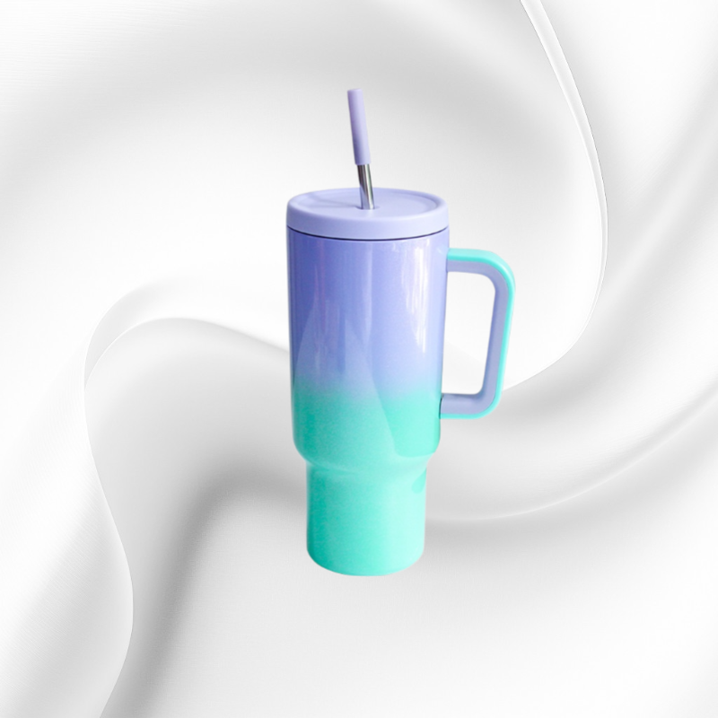 Sports Ice Bar Car Mug with Third Generation Straw