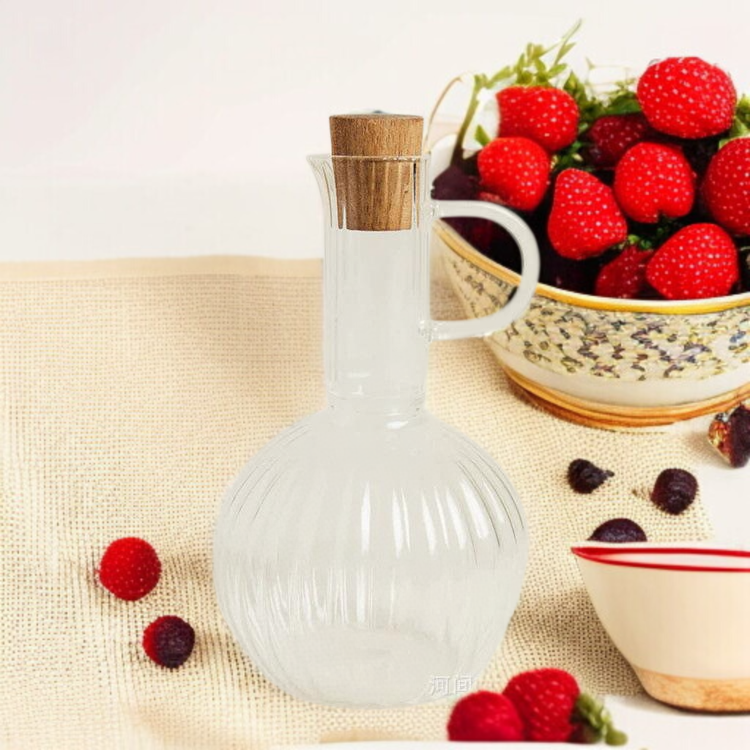 高鵬シリコン耐熱ガラスオイルポット本体画像