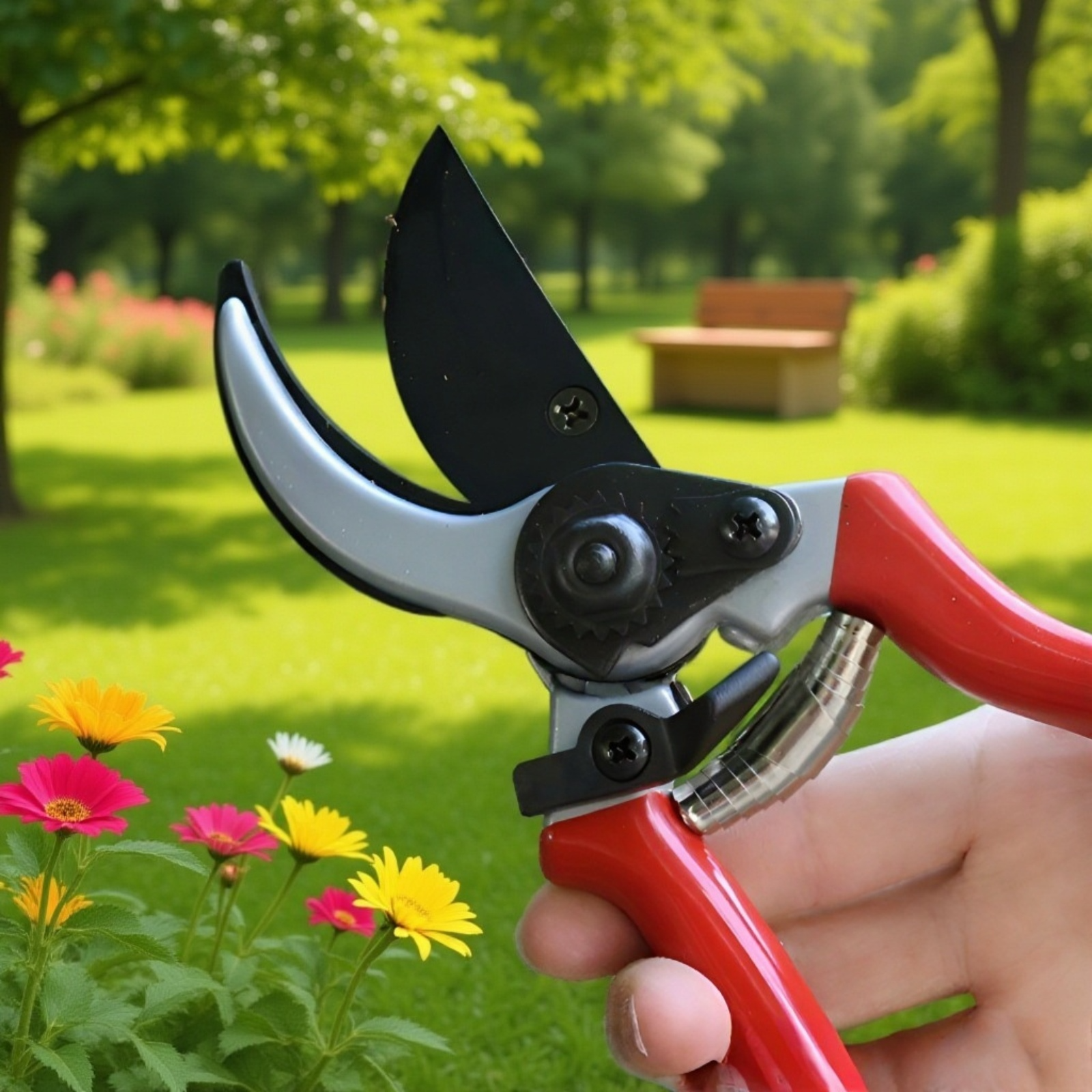 Podadora profesional de acero SK5 para jardinería y árboles frutales