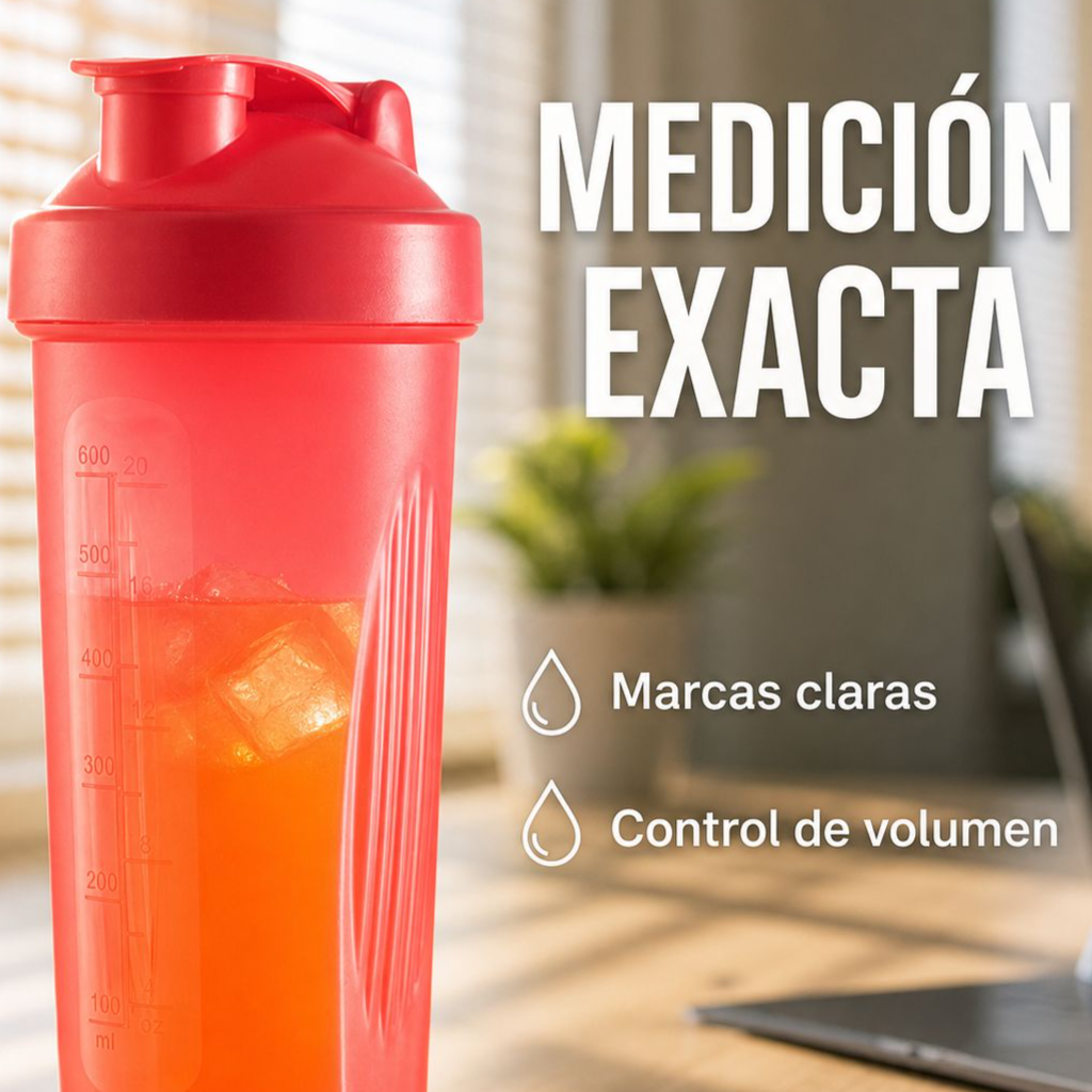 Vaso portátil de mezcla a todo color para fitness y deporte