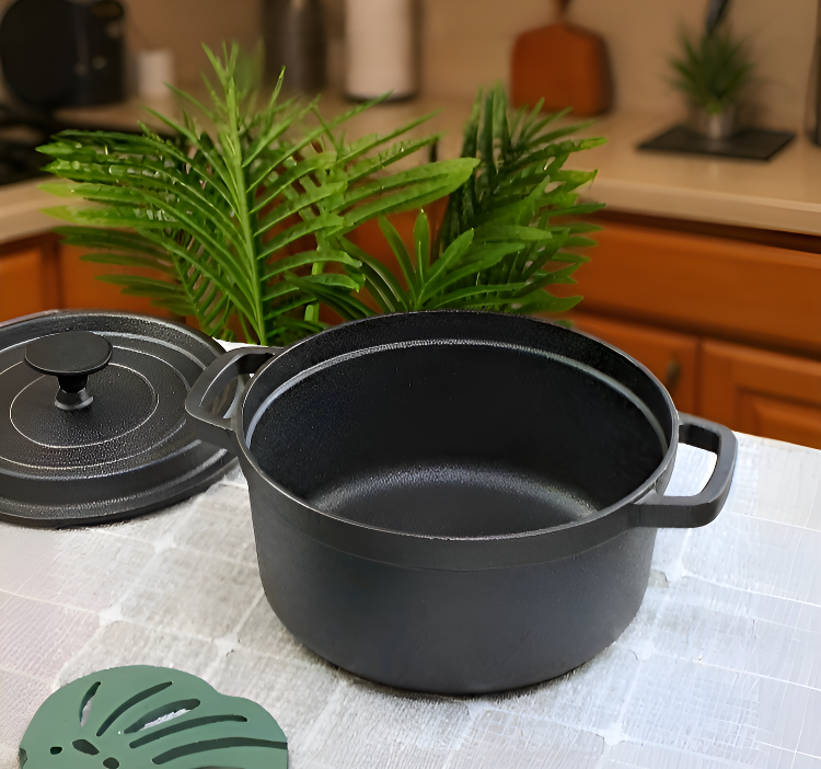 両手ハンドル付きシチュー鍋の持ちやすさ