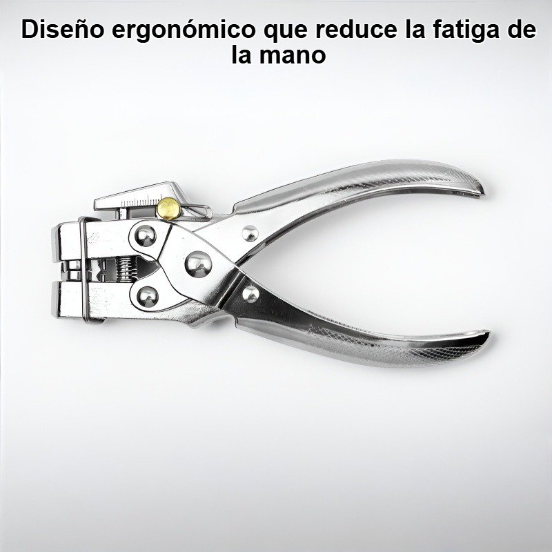 Alicates de ojo de buey con punzonado y chasquido integrados