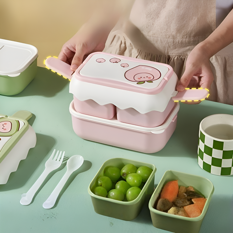 사무실용 전자레인지 도시락 학생 귀여운 도시락통