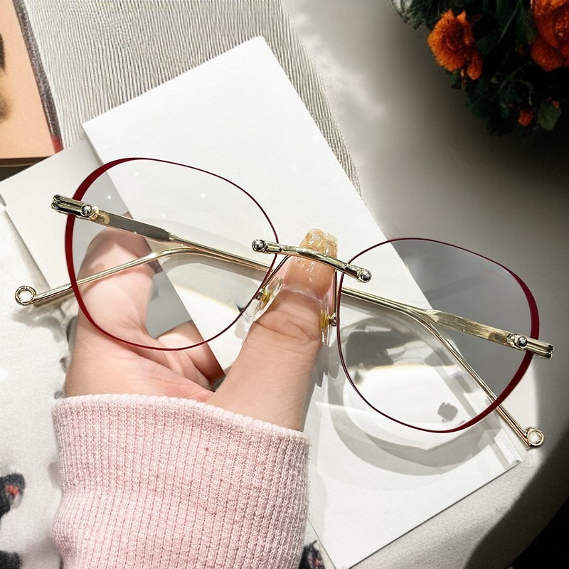 Damen Lesebrille mit Blumenmuster