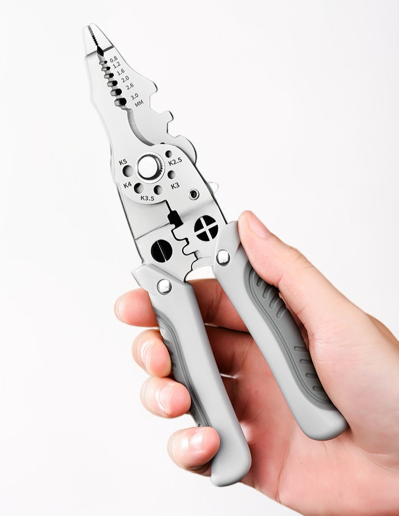 Pelacables robusto y ergonómico para bricolaje