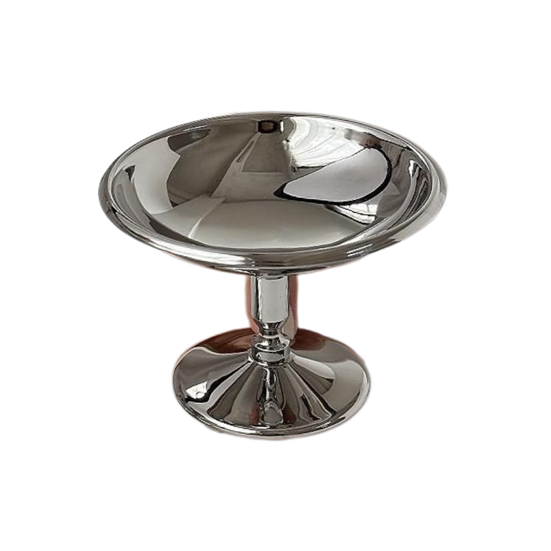 レトロ風ステンレス製ハイボールデザートアイスクリームカップ