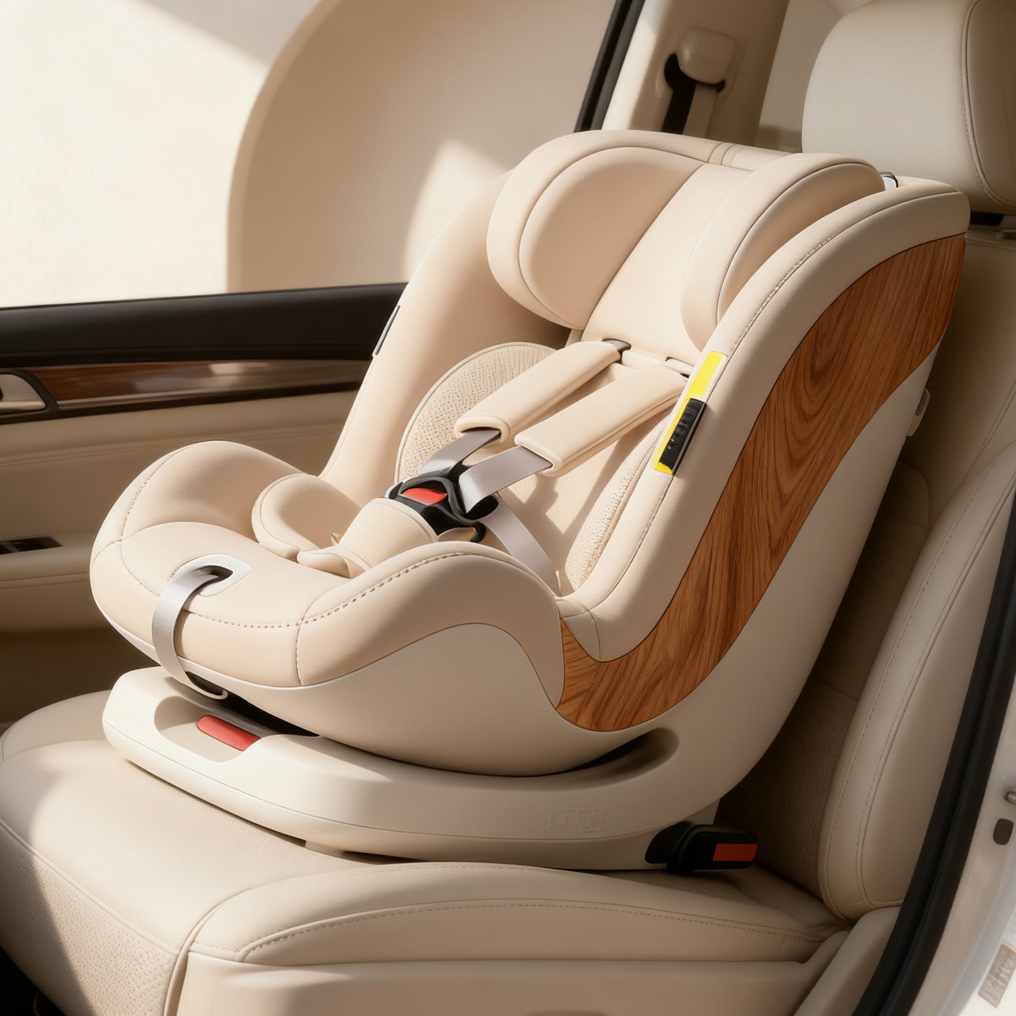 เบาะนิรภัยเด็กติดตั้งในรถยนต์