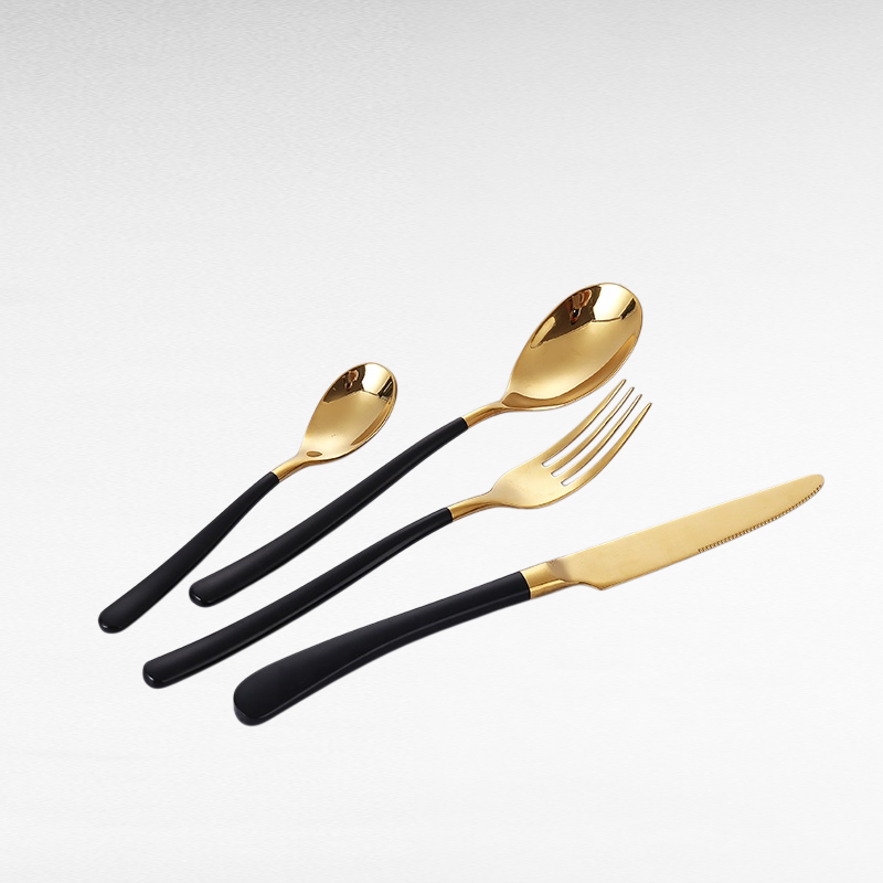 1810 Spiegelpolierte Edelstahl-Silberbesteck-Set mit Löffel und Gabel, Metallbesteck Silberwaren Set