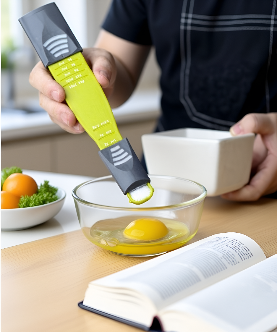 Cuchara medidora fácil de usar y limpiar