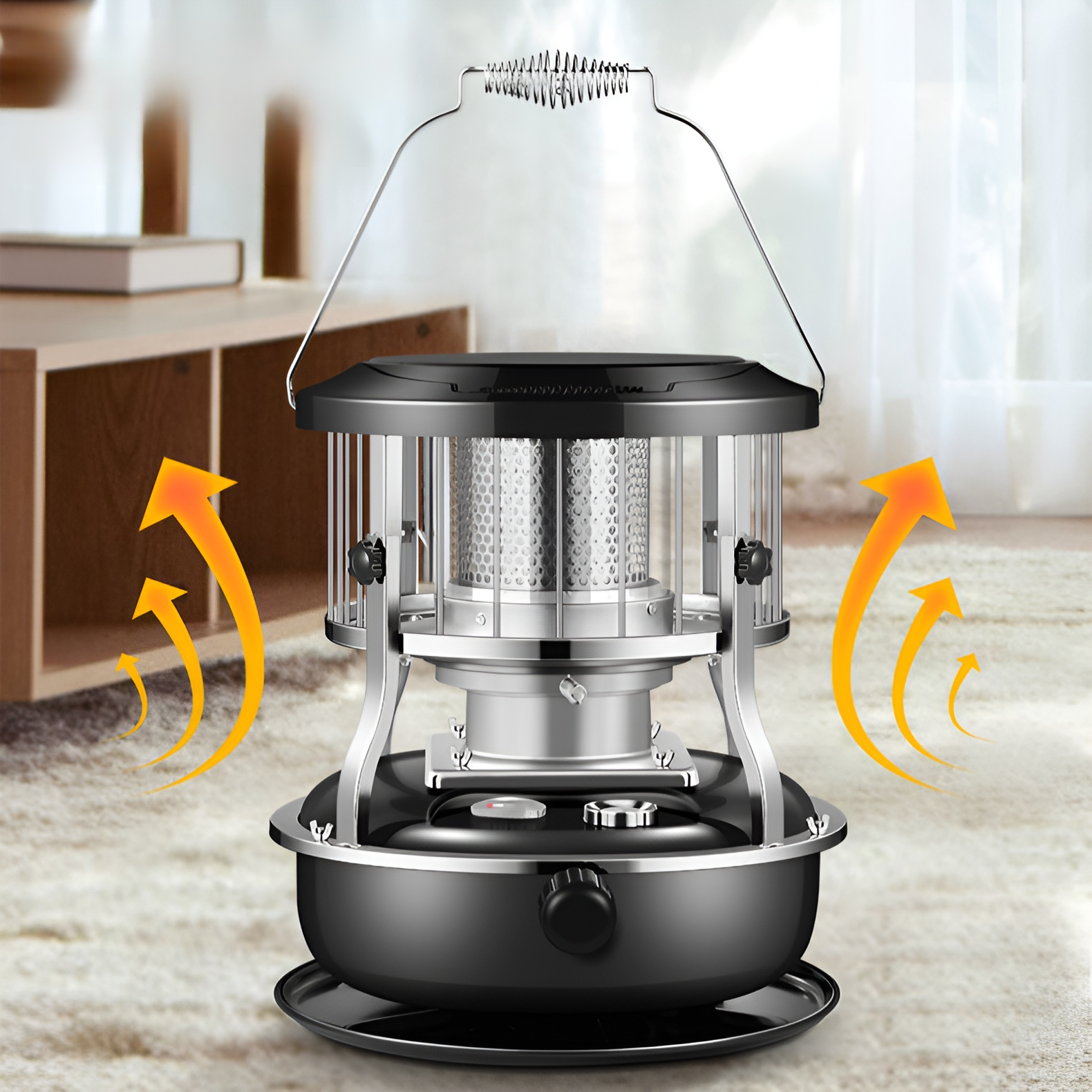 屋外用ポータブル灯油ヒーター