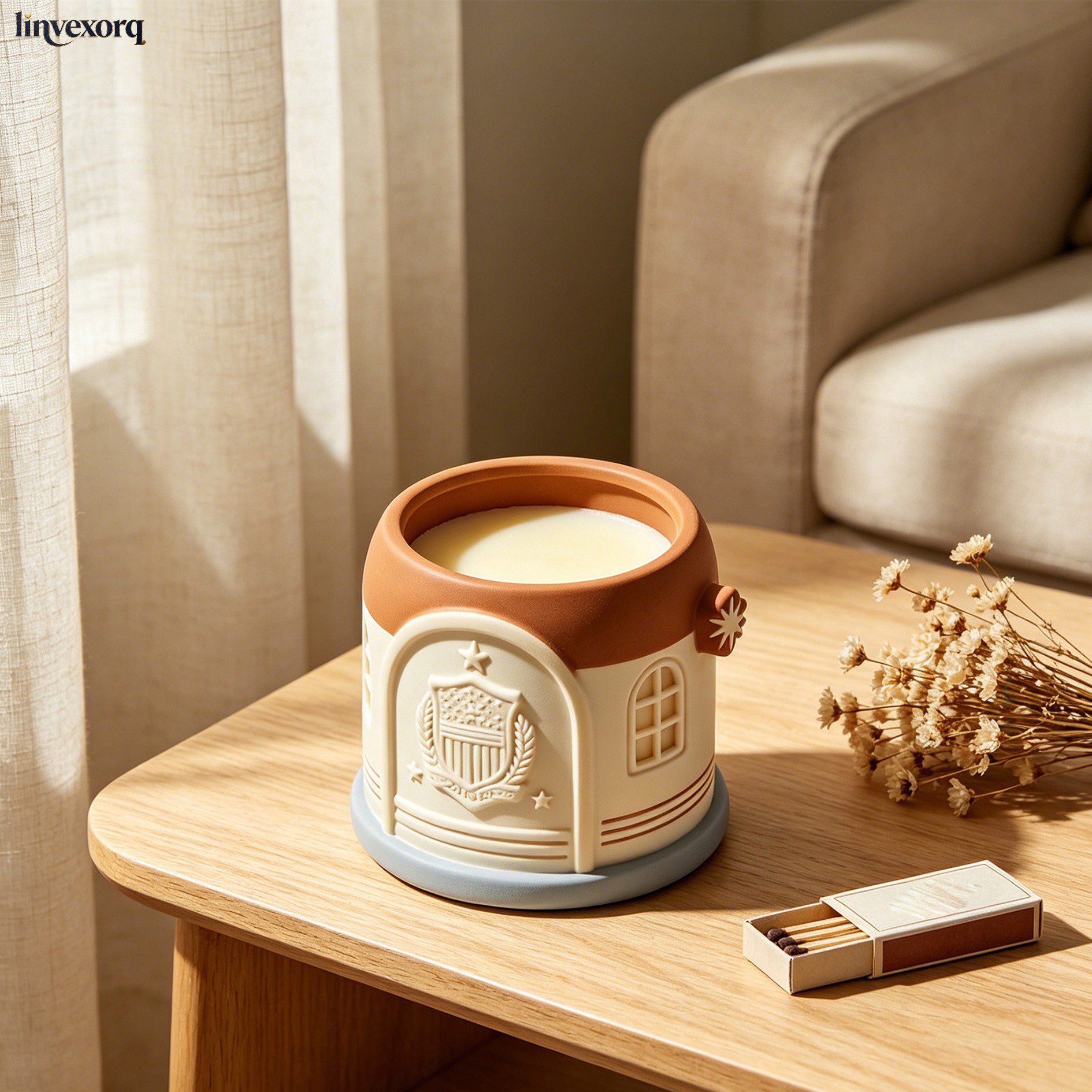 Scented candle jar