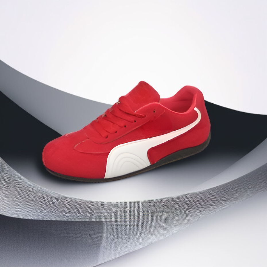 레트로 레이스업 로우탑 플랫 캐주얼 슈즈